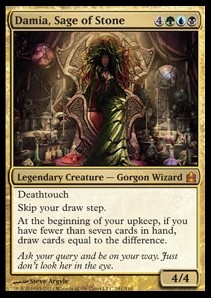 Damia Sage of Stone (V.1) - Commander 
