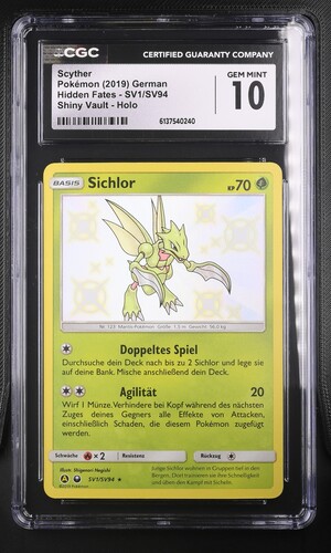 Scyther - HIF 1 - German - CGC 10 