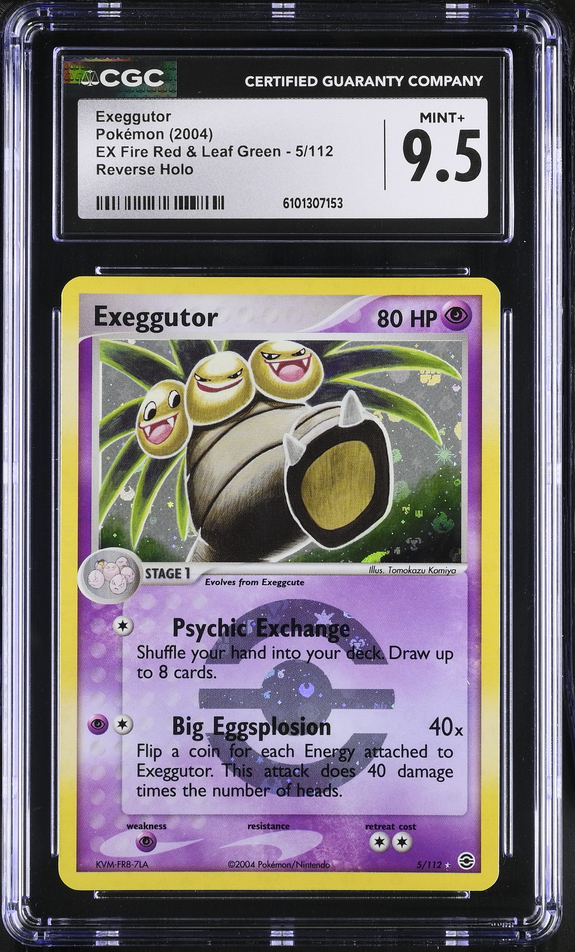 Exeggutor - FL 5 - English - CGC 9.5 