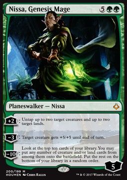 Nissa Genesis Mage - Hour of Devastation 