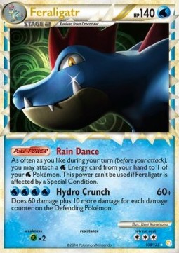 Feraligatr (Rain Dance) 