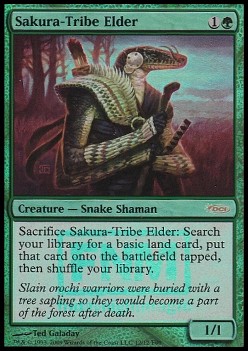 Sakura Tribe Elder - Friday Night Magic Promos 