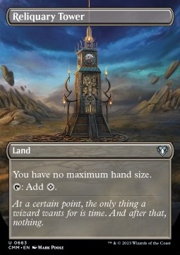 Reliquary Tower - Commander Masters Extras 