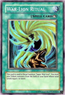 War-Lion Ritual (V.1 - Super Rare) 