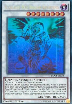 Scarlight Red Dragon Archfiend (V.3 - Ghost Rare)