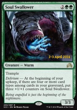 Soul Swallower (V.1) - Shadows over Innistrad Promos 