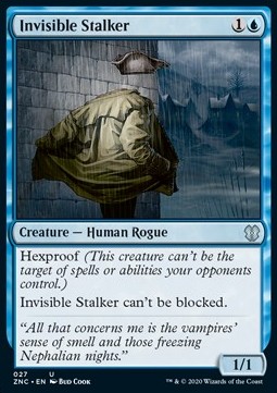 Invisible Stalker - Commander Zendikar Rising 