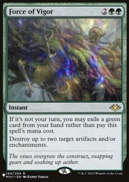 Force of Vigor - The List 