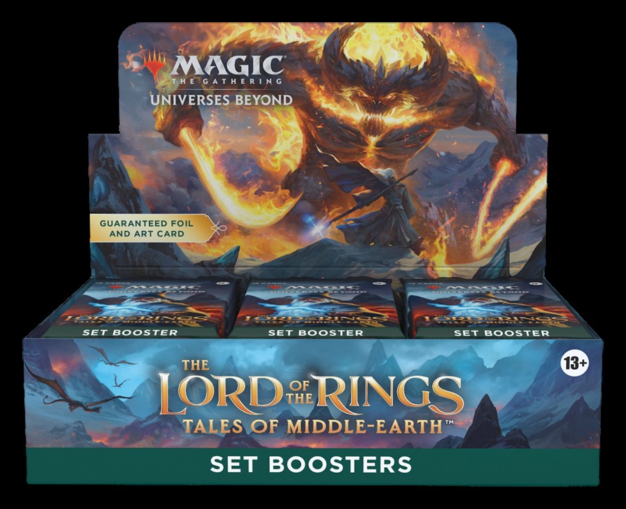 The Lord of the Rings: Tales of Middle-earth Set Booster Box - Englisch