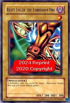 Right Leg of the Forbidden One (V.2 Rare) 