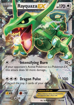 Rayquaza EX (Colorless) 