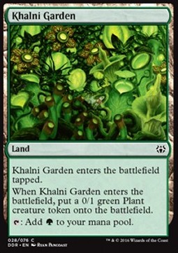Khalni Garden - Duel Decks Nissa vs. Ob Nixilis 
