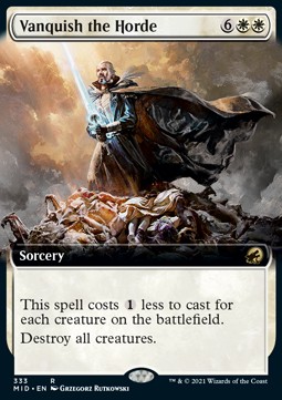 Vanquish the Horde - Innistrad Midnight Hunt Extras 