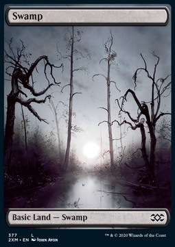 Swamp (V.1) - Double Masters Extras 
