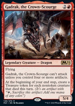 Gadrak the Crown Scourge (V.1) - Core 2021 Promos 
