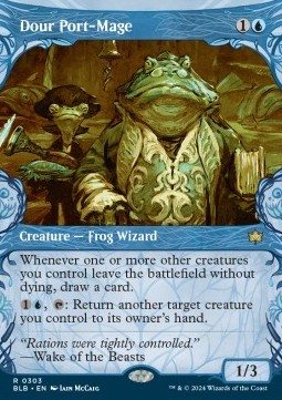 Dour Port Mage - Bloomburrow Extras 