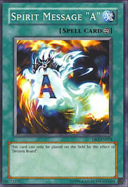 Spirit Message "A" 