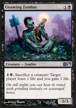 Gnawing Zombie 