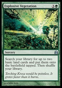 Explosive Vegetation 