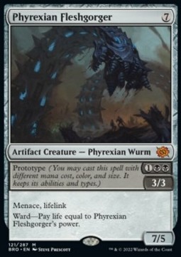 Phyrexian Fleshgorger - The Brothers War 