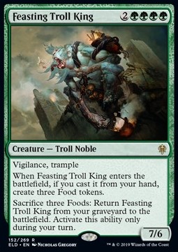 Feasting Troll King - Throne of Eldraine 