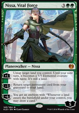 Nissa Vital Force - Kaladesh 