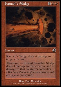 Kamahl's Sledge