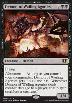 Demon of Wailing Agonies - Commander 2014 