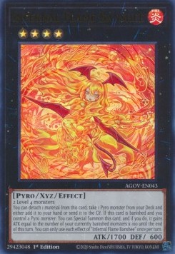 Infernal Flame Banshee (V.1 Ultra Rare) 