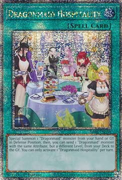 Dragonmaid Hospitality (V.6 Quarter Century Secret Rare)