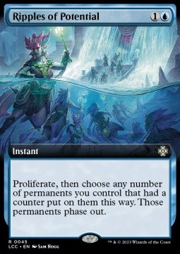 Ripples of Potential (V.1) - Commander The Lost Caverns of Ixalan Extras 