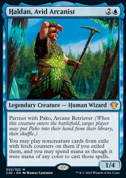Haldan, Avid Arcanist 
