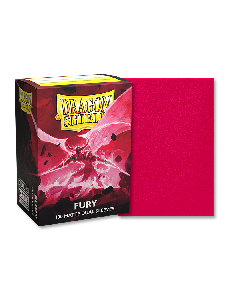 Dragon Shield Standard Sleeves Dual Matte - Fury
