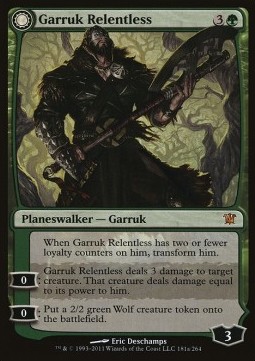 Garruk Relentless Garruk the Veil Cursed - Innistrad 
