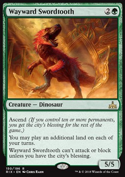 Wayward Swordtooth 