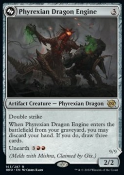 Phyrexian Dragon Engine // Mishra, Lost to Phyrexia