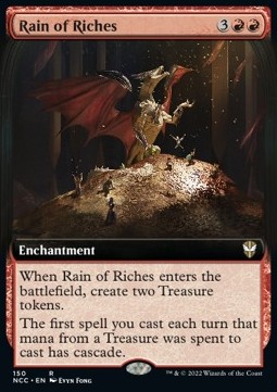 Rain of Riches - Commander Streets of New Capenna Extras 