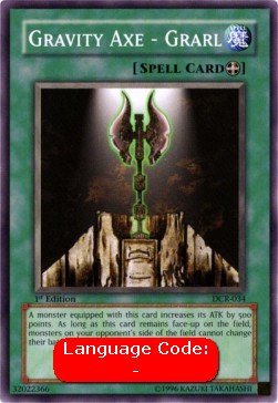 Gravity Axe - Grarl 