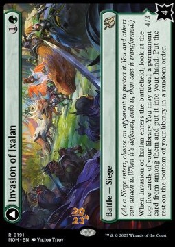 Invasion of Ixalan // Belligerent Regisaur (V.1) 