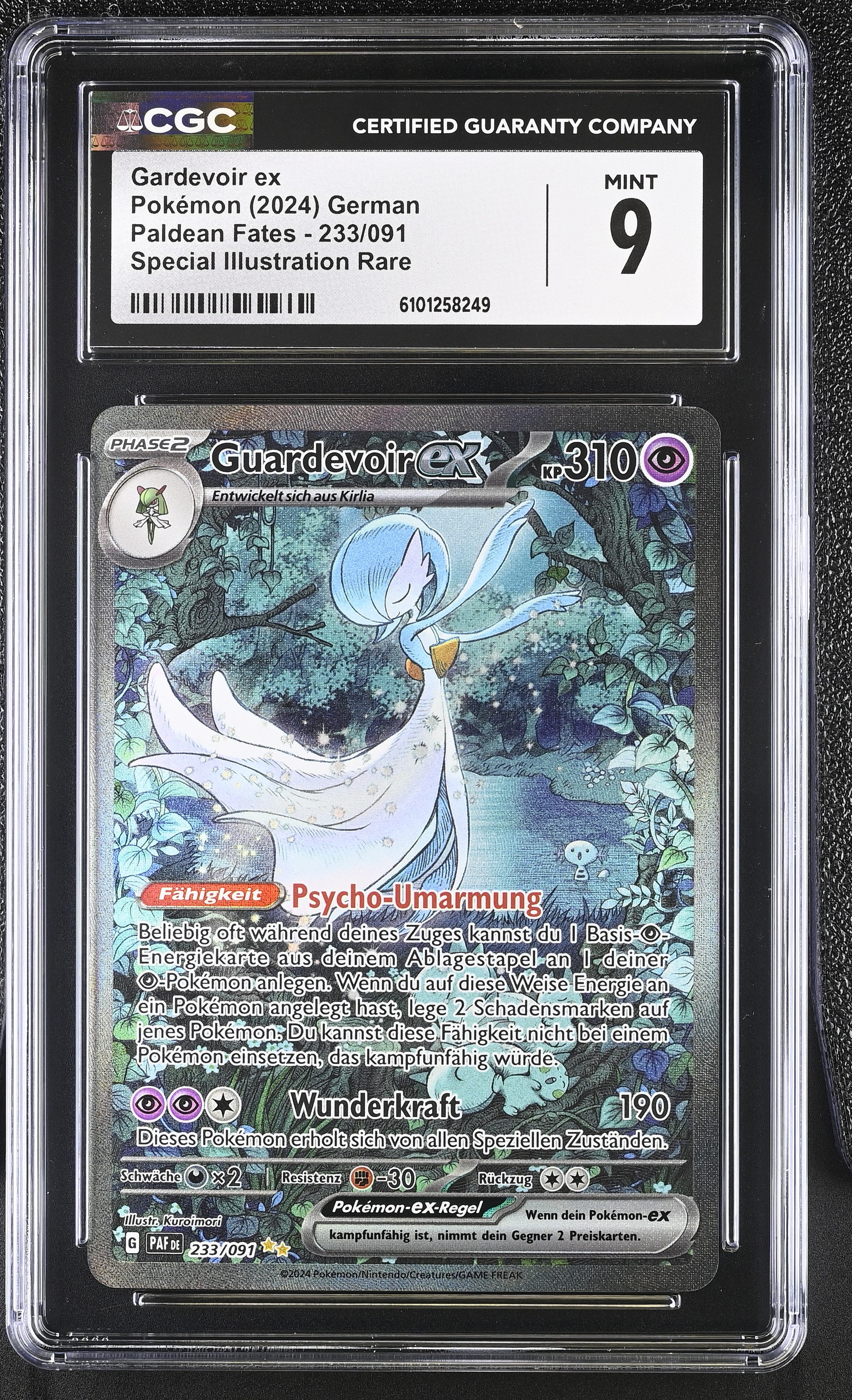 Gardevoir ex - PAF 233 - German - CGC 9 