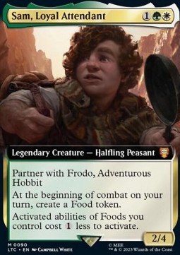 Sam Loyal Attendant - Commander The Lord of the Rings Tales of Middle earth Extras 