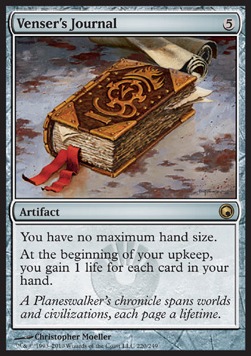 Vensers Journal - Scars of Mirrodin 