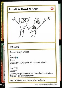 Smelt Herd Saw (V.1) - Mystery Booster Playtest Cards