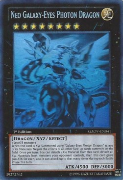 Neo Galaxy-Eyes Photon Dragon (V.3 - Ghost Rare) 