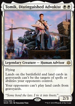Tomik, Distinguished Advokist 