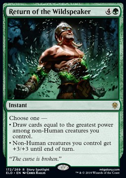 Return of the Wildspeaker - Throne of Eldraine 