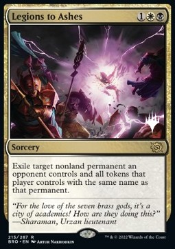 Legions to Ashes (V.2) - The Brothers War Promos 