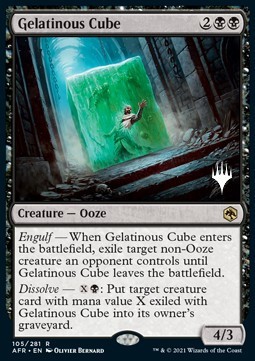 Gelatinous Cube (V.2) - Adventures in the Forgotten Realms Promos 