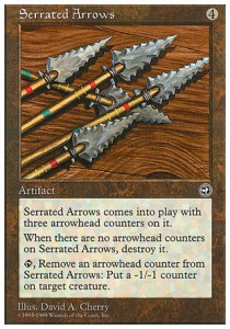 Serrated Arrows 
