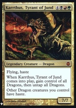 Karrthus Tyrant of Jund - Mystery Booster 